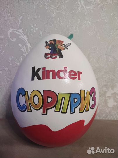 Киндер для подарка от майнкрафт