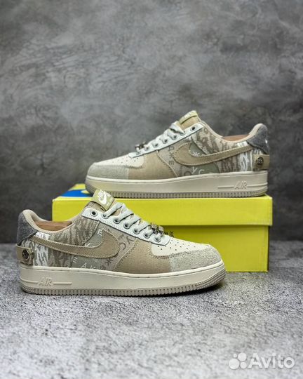 Кроссовки зимние Nike Air Force 1 Cactus Jack