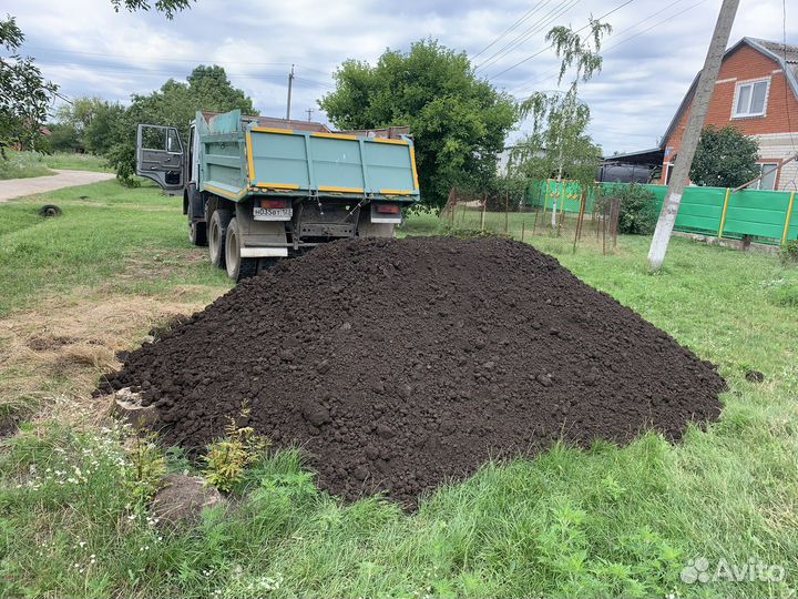 Чернозем для огорода, теплицы