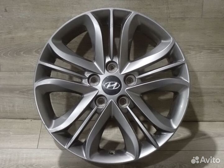 Оригинальные диски R17 на Hyundai ix35