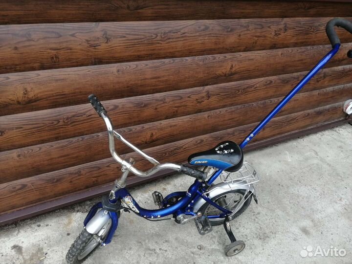 Детский велосипед с ручкой бу