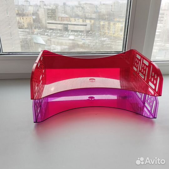 Лоток (набор)для бумаг и документов горизонтал