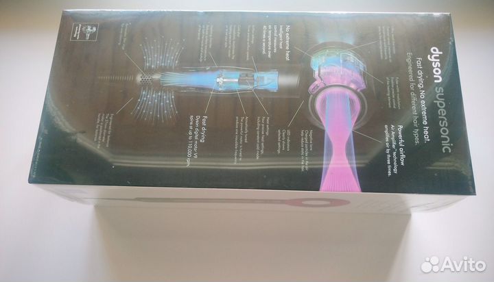 Фен Dyson 5 насадок 3м Розовый