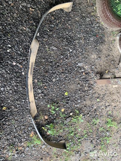 Накладка на бампер опель астра h