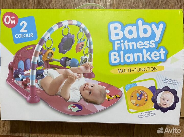 Развивающий коврик с пианино