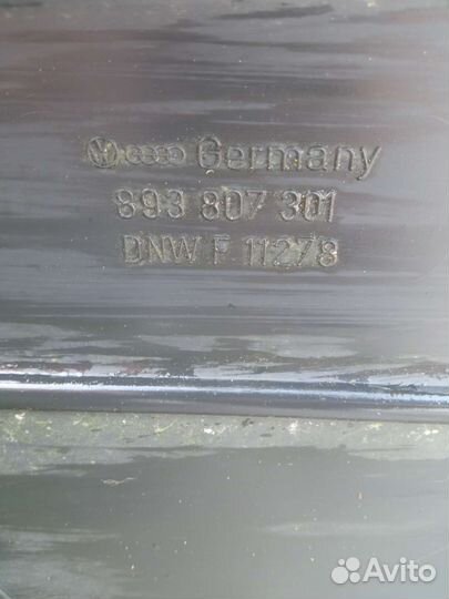 Audi 80 B3 задний бампер