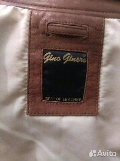 Новая кожанная куртка мужская