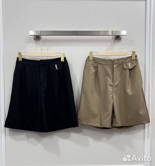Saint laurent шорты хлопок