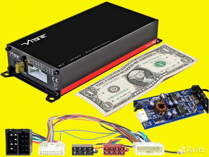 Усилитель ультракомпактный Vibe Powerbox65.4M-V7