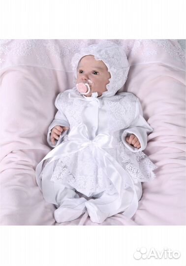 Комплект на выписку для девочки летний