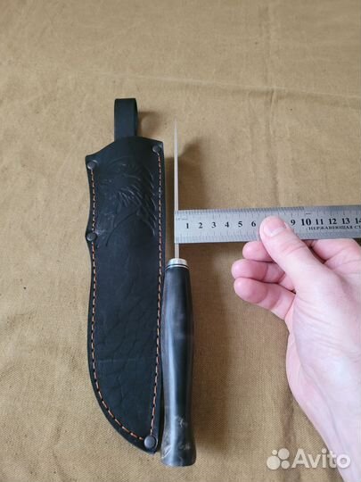 Нож из стали Bohler k110