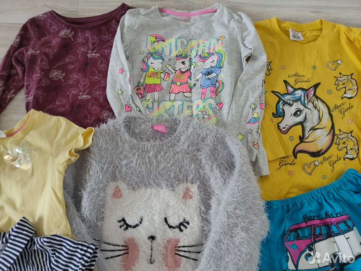 Пакет вещей на девочку 110, 116