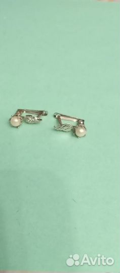 Серьги нейзильбер
