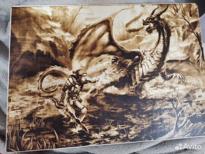 Выжигание по фото. Портреты и арты на дереве