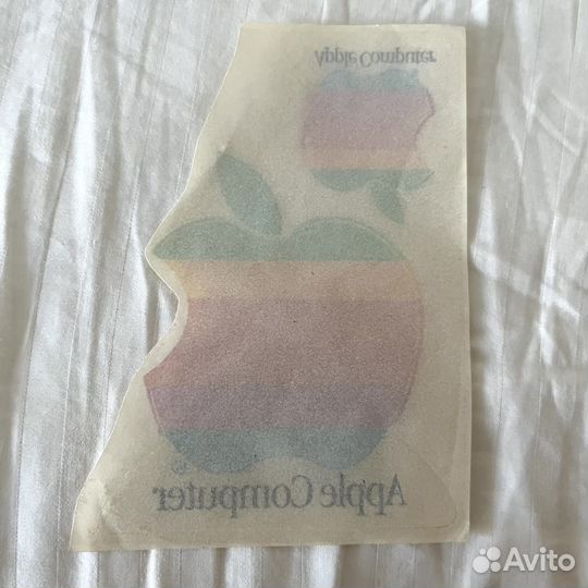 Винтажные наклейки Apple Computer