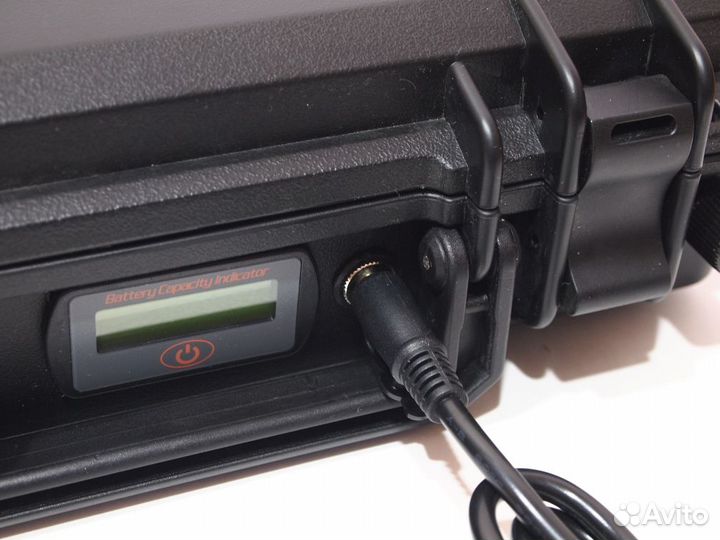 Аккумулятор 12В 60Ач lifepo4 в кейсе, с зарядкой