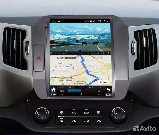 Магнитола Kia sportage 3 на Android 2/32 гб