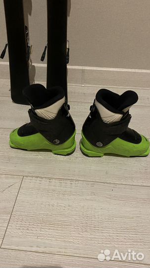 Горные лыжи детские 80 см комплект