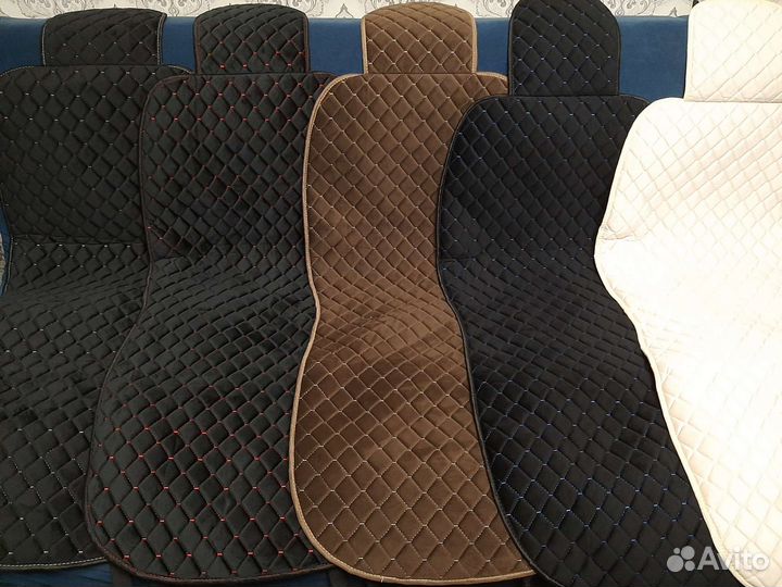 Чехлы на передние сиденья автомобиля новые