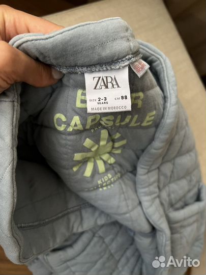 Хлопковый костюм zara в японском стиле 98