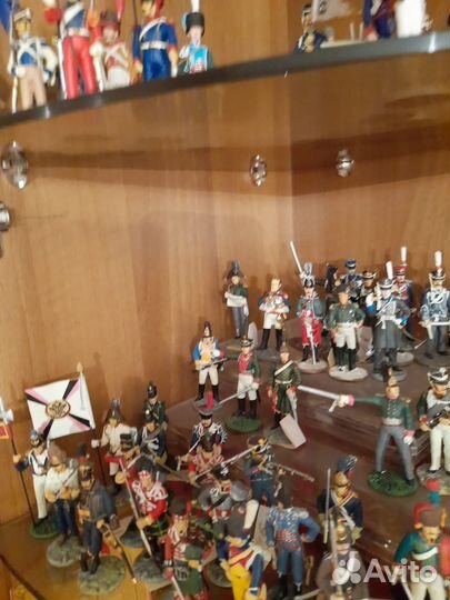 Коллекция солдатиков Наполеоновские войны 100 шт