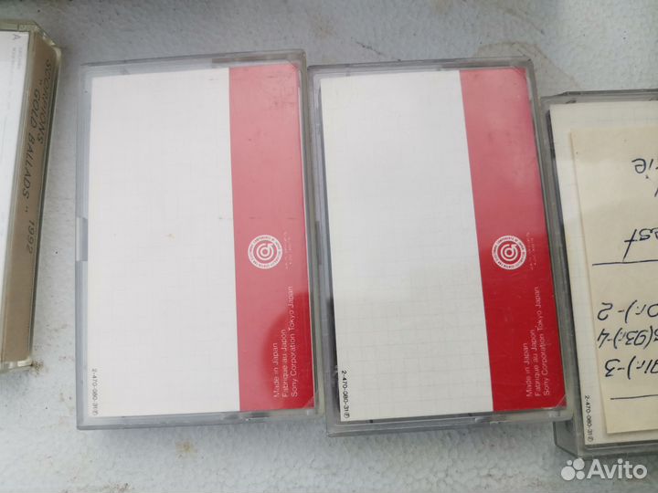 Аудиокассеты Konica XR sony hf 90 japan