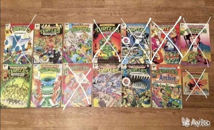 Комиксы Черепашки Ниндзя Teenage Mutant Ninja