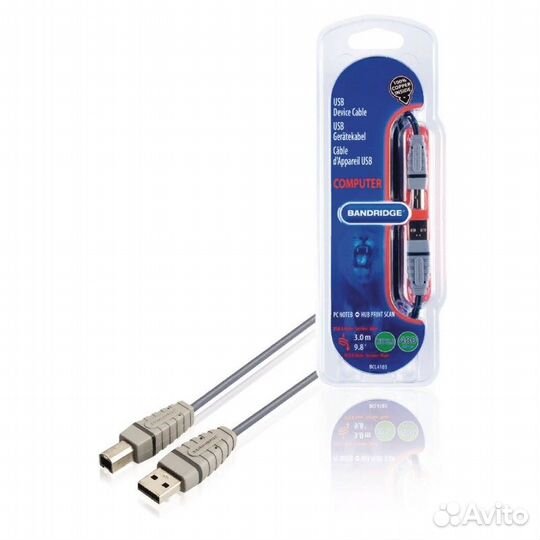 USB AM/BM кабель 3.0 метра BCL4103