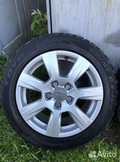 Колеса в сборе r16 зимние Audi