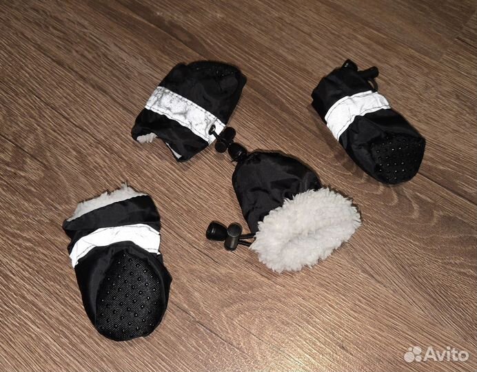 Ботинки зимние для собак