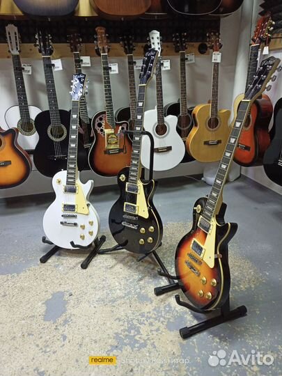 Электрогитара les paul