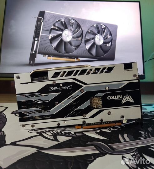 Видеокарта rx 580 sapphire nitro
