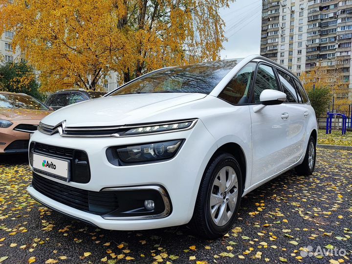 Citroen C4 Picasso 1.6 AT, 2017, 108 000 км