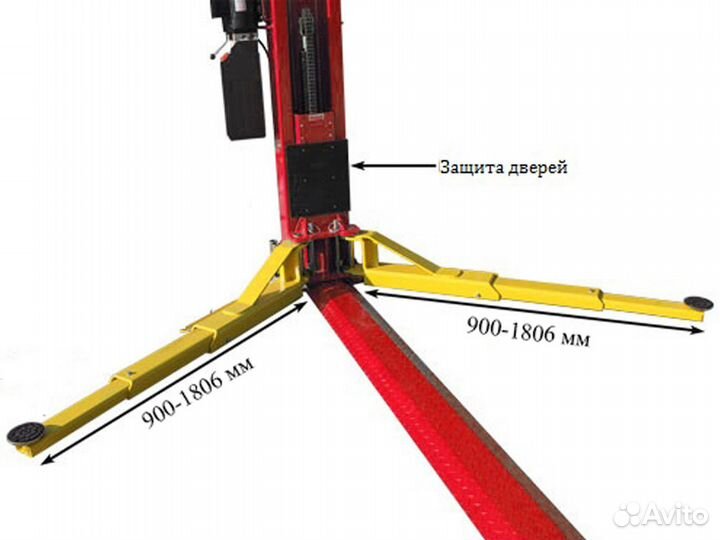 Подъемник двухстоечный Atis A255M