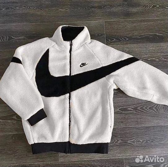 Куртка nike барашка двухсторонняя