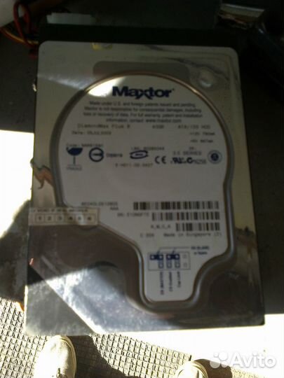 Жесткий диск 40gb