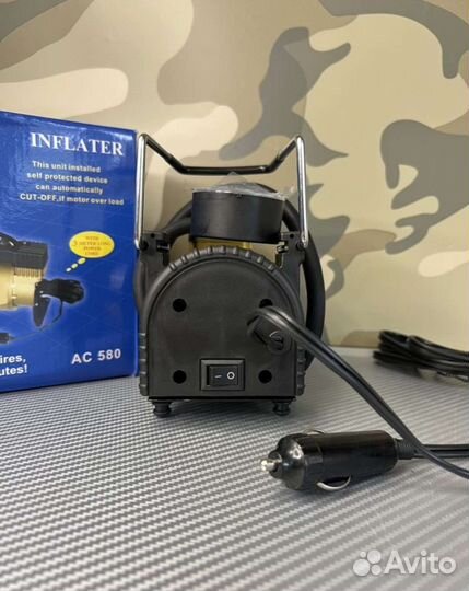 Компрессор насос автомобильный tornado AC-580