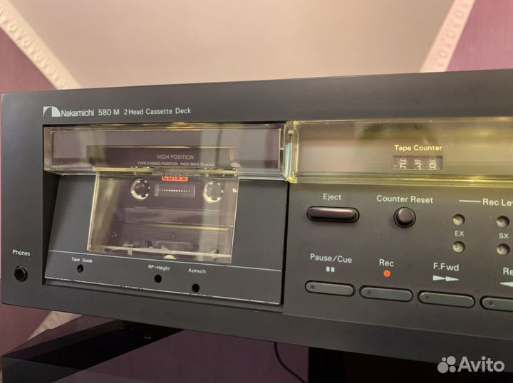 Nakamichi 580M кассетная дека hi-fi