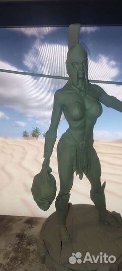 Фигурка(миниатюра) female warrior