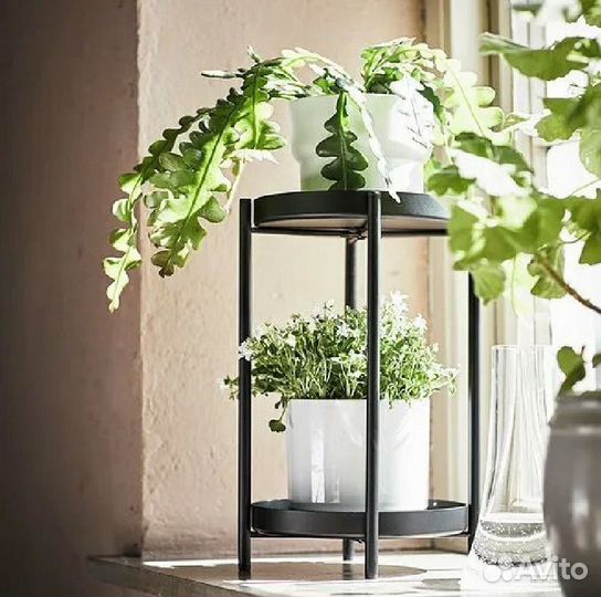 Подставка для цветов растений Икеа Olivblad металл