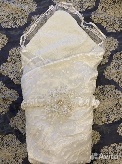 Конверт на выписку для девочки осень