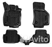 Ковры для skoda octavia (a7) (13), 4 шт., (крепеж)