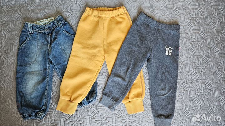 Пакет одежды на мальчика на 1,5-2 года