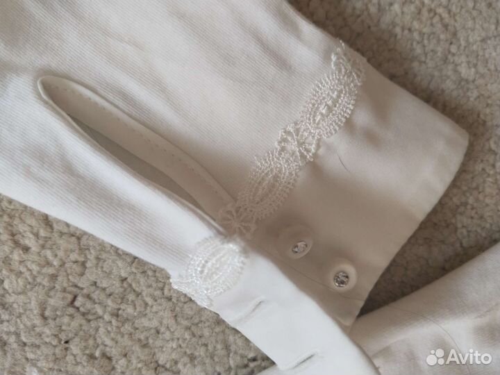 Блузка школьная 128 фирма silver spoon