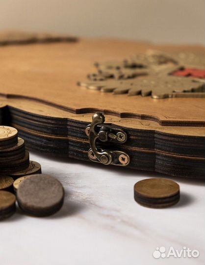 Нарды деревянные большие 50 на 50 Нарды