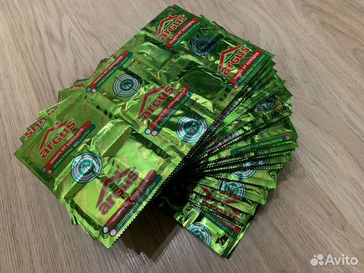 Пластины от комаров argus, 10 пластин