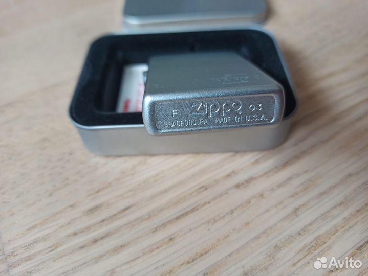 Зажигалка zippo бензиновая новая