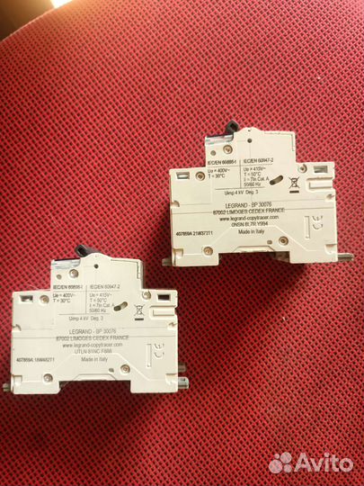 Автоматический выключатель legrand