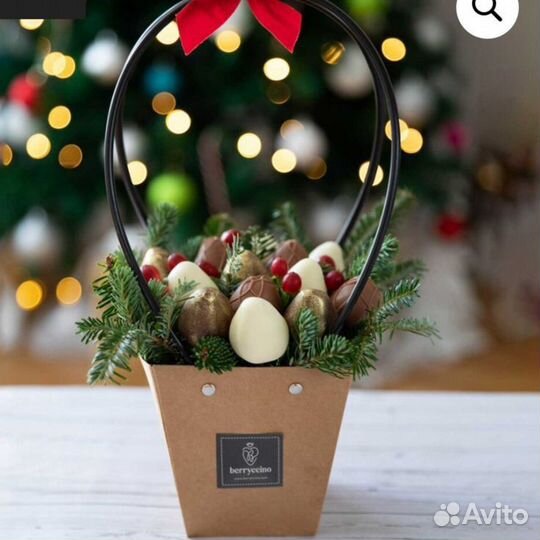 Букеты из клубники