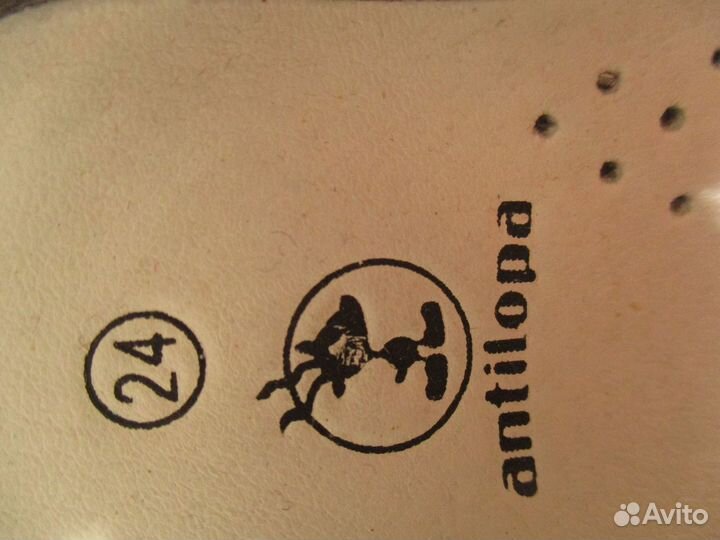 Туфли для девочки антилопа